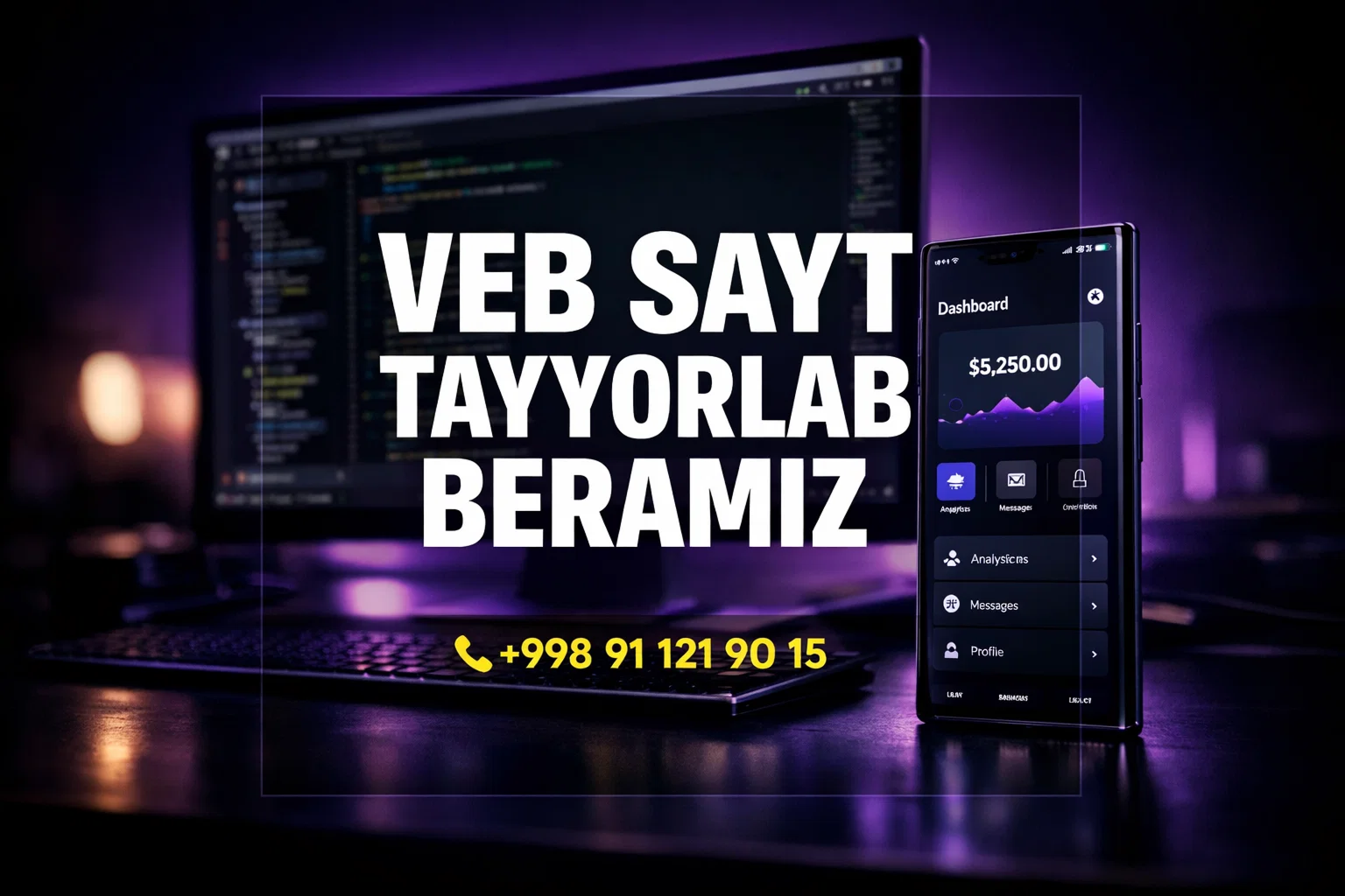 Mebel biznesi uchun website yasash — sayt va websayt xizmatlari | OneSystem